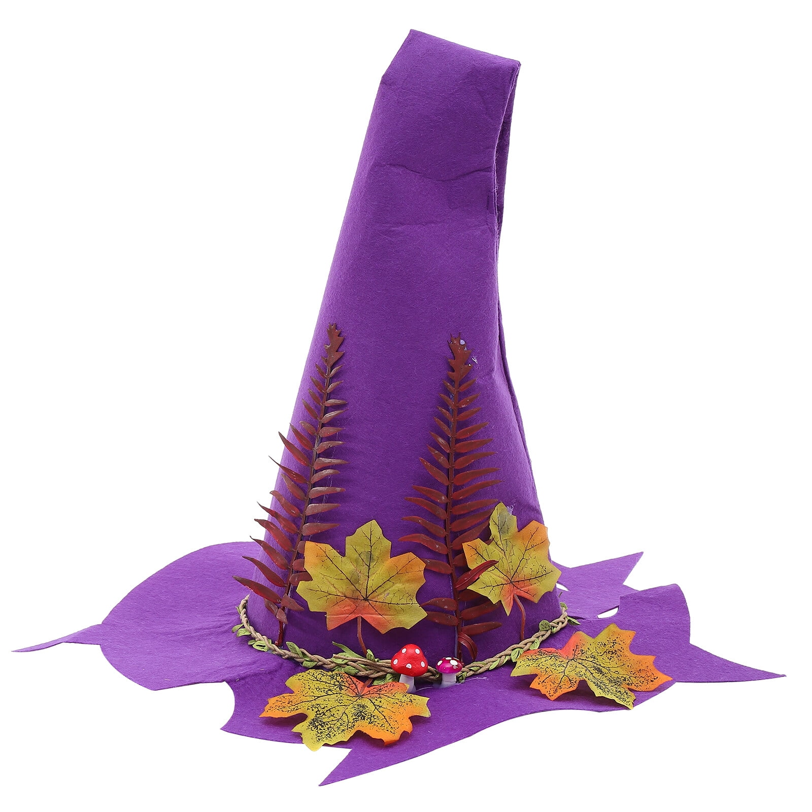 OUNONA Halloween Witch Hat Witch Wizard Costume Hat for Halloween Party