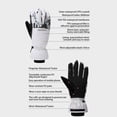 2024 New Ski Gloves For Men And Women Windproof Non Warm And Cold