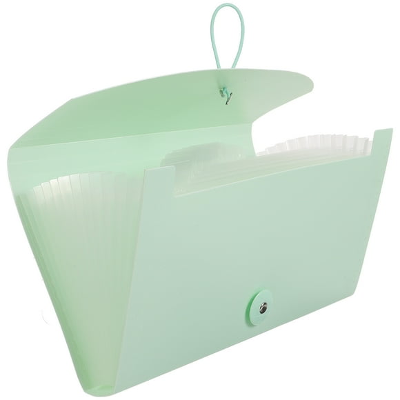 BESTYASH Organizador De Azul Para Facturas Y Recibos Con Amplios Bolsillos Y Estilizado