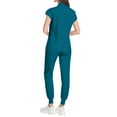 thumbnail image 3 of Nurse Scrubs Uniform Woman,2 Pieces Scrub Sets for Women Medical Wide Leg Stretch Plus Size Yoga Jogger Nursing Scrubs Sets - Turquoise - S, 3 of 3