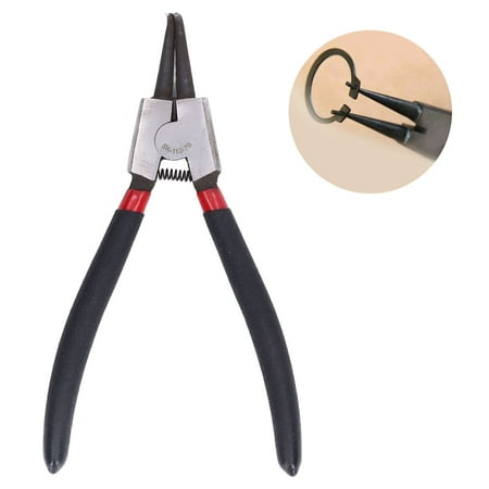 

Mgaxyff External Circlip Clip Circlip 7in Snap Ring External Bent Jaw Hand Tool For Installation Removal