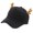 black brown drag, variant on Devil Horn Baseball Hat for Adult Unisex Sunproof Hat for Outdoor Activity Sport Accessories Headwear for Street Wear