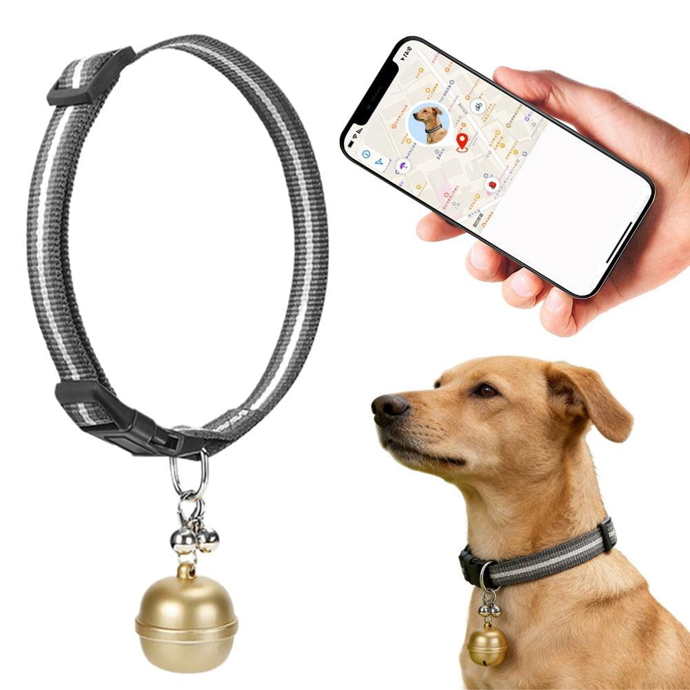 iOS/Android GPS Track Collar for Dogs Cats, Smart Pet Activity GPS Collar with Real-time Tracking & No Monthly Fee, Waterproof, , Anti-Lost, for Dogs, Cats, Puppy, Kitten