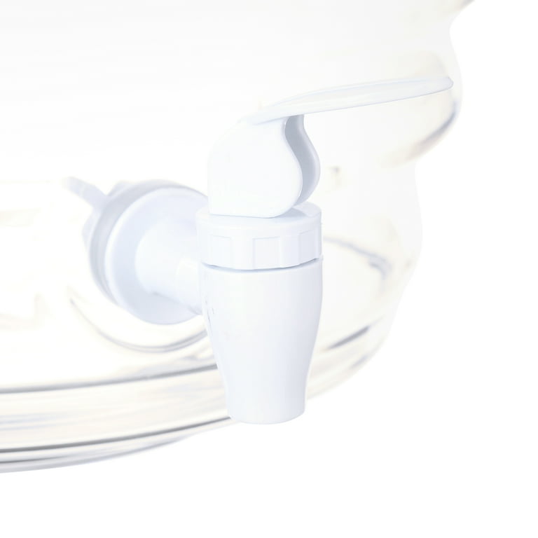 American Maid 5 Gallon Vitrolero White Beverage Dispenser