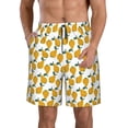 thumbnail image 1 of Fotbe Yellow Pears Trajes de Baño Estampados para Hombre, Shorts de Verano de Secado Rápido, Ropa de Playa, Bañadores-Small, 1 of 6