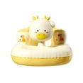 thumbnail image 1 of Cartoon Baby Shower Chair Floor Seat Portable for Playing Bathing Feeding Sunnimix asiento inflable, 1 of 8