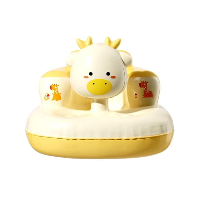 Cartoon Baby Shower Chair Floor Seat Portable for Playing Bathing Feeding Sunnimix asiento inflable
