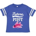 thumbnail image 3 of Inktastic Future Pilot Girls Airplane Career Girls Toddler T-Shirt, 3 of 5
