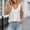 F-131White, variant on ZHOGXU Women's Tank Tops Sleeveless V Neck Ruffles Hem Solid Color Comfortable Lightweight Slim Fit Layering Camisole For Daily Wear Versatile Basic,Black,L