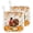 Beige, variant on Thanksgiving Fall Pot Holders for Kitchen Heatproof Potholder, 2 Pack Autumn Turkey Pumpkin Maple Leaves Hot Pads Multipurpose Oven Pads Terry Cloth Potholders Trivet for Cooking and Baking