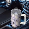 thumbnail image 5 of Halloween Trick or Treat Ghost 40 Oz Tumbler with Handle and Straw, Spooky Insulated Cup, Holiday Gift Mug, 5 of 5