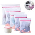 thumbnail image 2 of Laundry Bag Set, Durable And Permeable, Automatic Locking Zipper, 6 Pieces, Exquisite Mesh For Delicate Clothes Care, 2 of 8