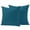 Teal, variant on 2 Pack Outdoor Waterproof Throw Pillow Covers,Dark Teal Decorative Rectangle Pillow Case Patio Pillowcases for Chair Couch Sofa 20x12in