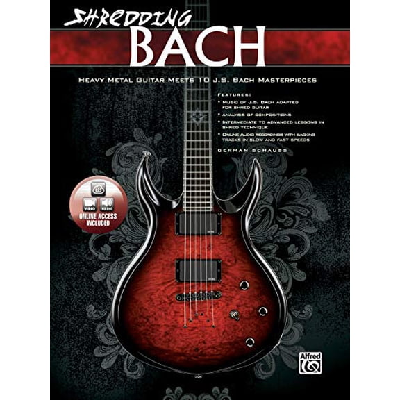 Pre-Owned Shredding Styles: Shredding Bach: Heavy Metal Guitar Meets 10 J. S. Bach Masterpieces, Book & Online Video/Audio (Paperback)