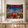 thumbnail image 4 of Moon Stars Magical with Village Night During, Mystical Fantasy for Space Lovers, Galaxy Room Decor Room Accent, Christmas Gift, Tapestry Wall Hanging for Bedroom and Dorm, 4 of 6
