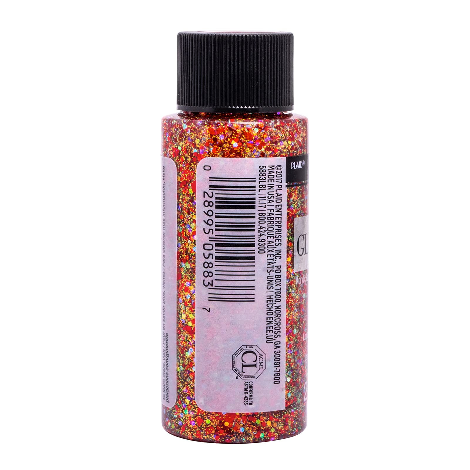 FolkArt Glitterific Acrylic Paint, 12 Pack