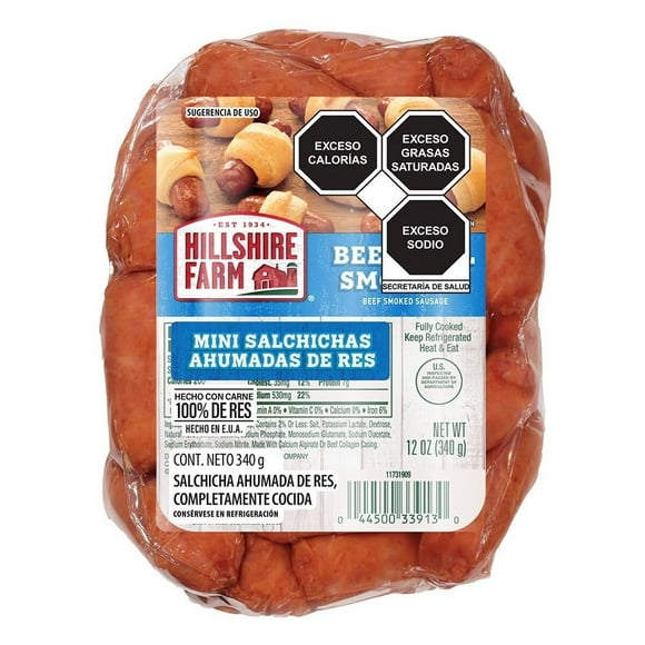 Mini Salchichas Hillshire Farm ahumadas de res 340 g