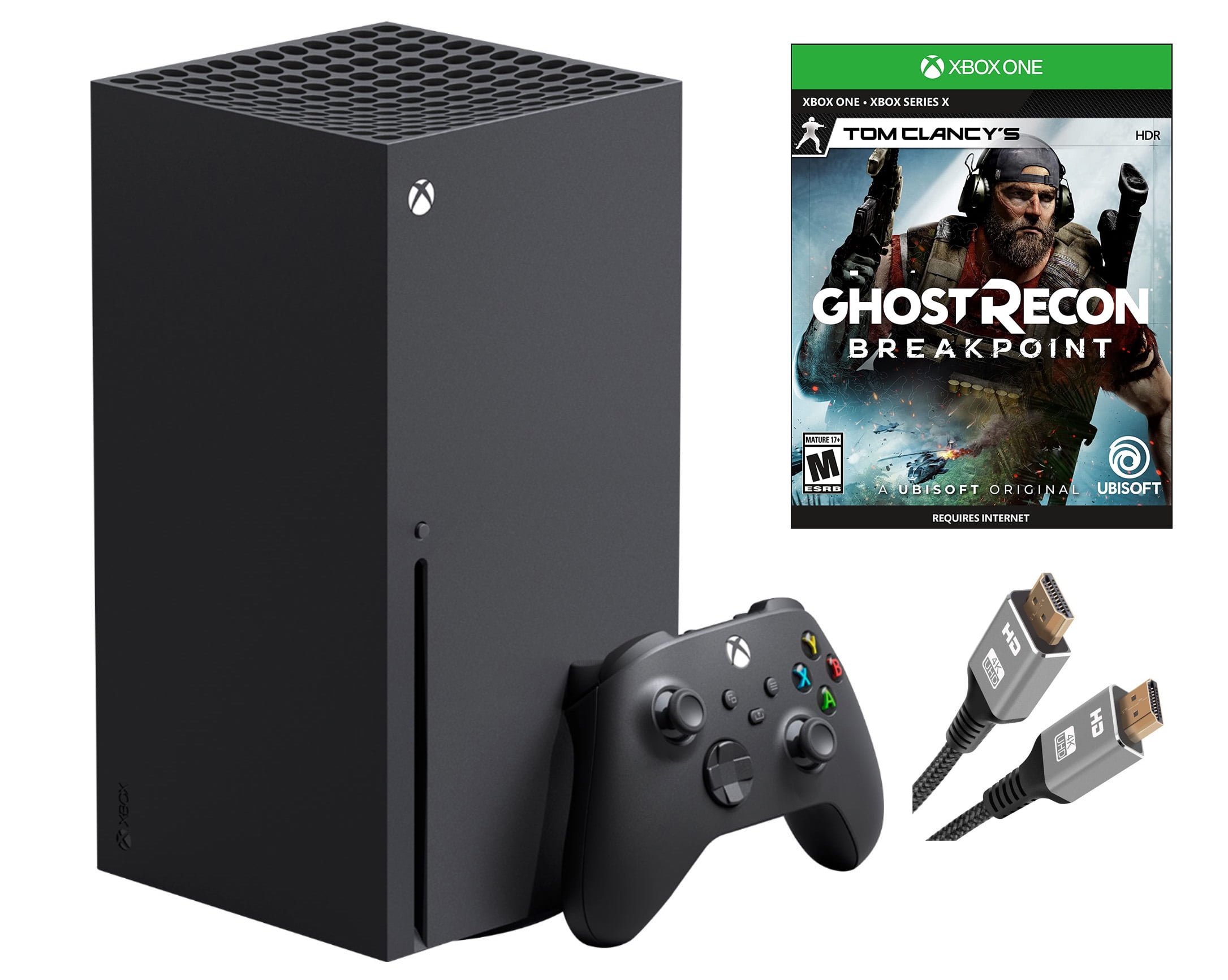 Xbox Series S Video Game Console White with Tom Clancy's Ghost Recon  Breakpoint BOLT AXTION Bundle Like New