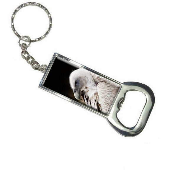 Nothing Specific Vulture Bird Of Prey Scavenger Keychain Bottle Bottlecap Opener