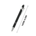 thumbnail image 4 of College Supplies Family Gifts Aluminum Rod Pen Spray Adhesive Click Pen Dual-use Screen Business Writing Pen, 4 of 7