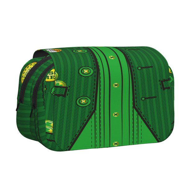 Easygdp St Patrick's day para Estuche de Lápices con Tapa Flip, Suministros de Oficina y Universidad para Adolescentes y Adultos