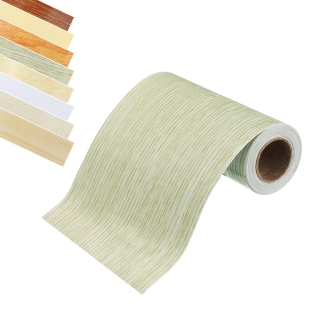 Cinta de grano de madera Uxcell 4.72" x 16Ft Cinta de reparación de grano de madera Cinta de color madera parche de reparación roble blanco