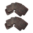 thumbnail image 3 of S SERENABLE 12Pcs Treadmill Mat Rubber Pad Multifunctional Exercise Equipment Pad for Washer black and red, 3 of 8