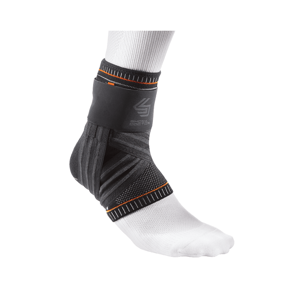 Shock Doctor SONIC Ankle Brace with Advanced Strapping and Flex-Support Sm/Med 