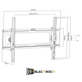 thumbnail image 4 of Soporte fijo con inclinación blackrock jade 40" a 80" Pulgadas / Soporta 50kg max., 4 of 7