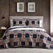 thumbnail image 3 of Eddie Bauer Home / Collection Madrona / Ensemble de Literie-100 % Coton Léger Couvre-Lit, Pré-Lavé pour Plus de Confort, Full/Grand, Rouge, 3 of 10