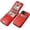 Red, variant on REQO Compatible with iPhone 13 Case Wallet with Credit Card Holder, Premium Leather Magnetic Clasp Kickstand Heavy Duty Protective Cover for iPhone 13 6.1 inch(Red)