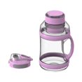 thumbnail image 2 of Vasos de Batidora Portátiles, Licuadora de Zumo Fresco, Pera de Oficina, Recargable Por USB, Tapa Reemplazable, Exprimidor Eléctrico, Licuadora Portát Violeta Soledad Licuadora portátil, 2 of 10