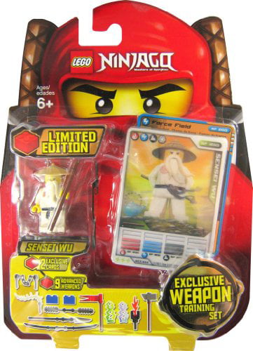 LEGO Ninjago Limited Edition Set #4623546 Sensei Wu Includes 9 Exclusive  Weapons Training Set!