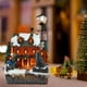 thumbnail image 4 of Decoración del hogar, cuento de hadas, iluminación, exhibición, regalo, conjunto de pueblo de nieve de resina animado para con 2 niños, 4 of 9