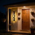 thumbnail image 6 of JHEHF 9 Inch Solar Lighted HouseNumbers for Outside Light Up Waterproof Led Address Numbers Signs Decorative Number Inserts Accessories for Hotel Room Doors Mailboxes, 6 of 8