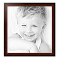 thumbnail image 2 of ArtToFrames 21" x 22" Honors Mahogany with Black Picture Frame, 21x22 inch Brown Wood Poster Frame (WOM-5154), 3 Pack, 2 of 6