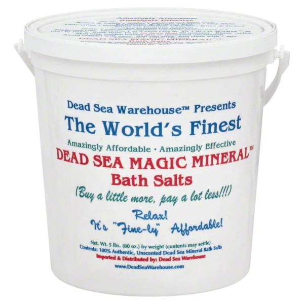 Dead Sea WarehouseAmazing Minerals Dead Sea Bath Salts,100 Full Mineral Therapeutic Bath Salts