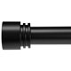 thumbnail image 1 of Barras de cortina extra largas negras de 240 pulgadas, barra de cortina de metal ajustable de 1 pulgada para ventanas grandes y puertas correderas, 5, 1 of 8