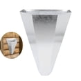 thumbnail image 1 of Cono de pollo, cono de restricción de aves de corral de espalda plana fácil de limpieza para pavos, 1 of 7