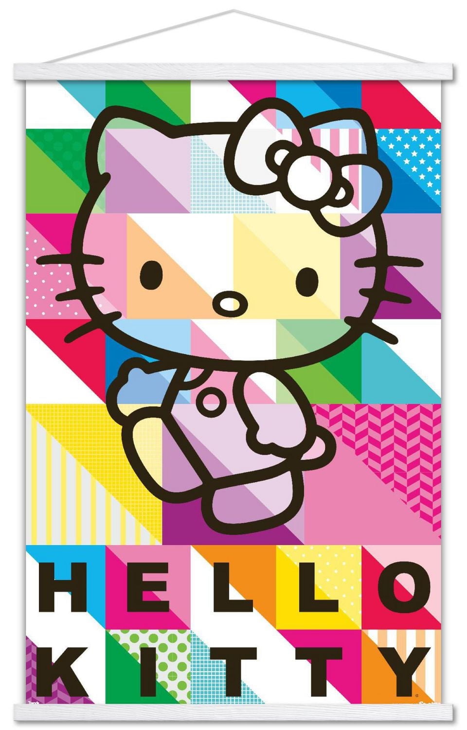 Hello Kitty - Patterns Wall Poster, 22.375" x 34"