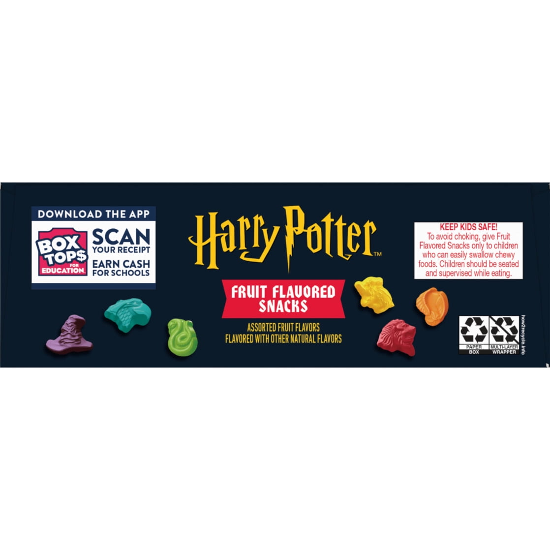 Betty Crocker Harry Potter Fruit Snacks 22 Count