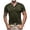 Army Green, variant on Krdevn Men's Casual Slim Short Sleeved T Shirt,L