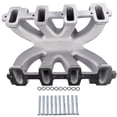 thumbnail image 4 of GM LS Gen III/IV Single Plane Intake Manifold - 28097 Aluminum, 6.07" Height, LS1/LS2/4.8/5.3/6.0L Cathedral Port Engines - Carbureted Intake, 4 of 7