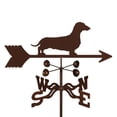 thumbnail image 2 of EZ Vane Dachshund Weathervane | Roof Mount | 14 Gauge Steel | Sealed Ball Bearings | Home or Garden, 2 of 10