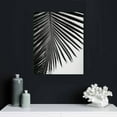 thumbnail image 5 of PIKWEEK  Framed Canvas Wall Art Large Tropical Coconut Palm Leaves Botanical Plants Watercolor Minimalism Modern Expressive Black and White for Living Room, Bedroom, Office, 5 of 5