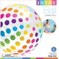 thumbnail image 4 of Intex Ballon de Plage Géant Coloré à Pois Gonflable Brillant (24 Pack), 4 of 6