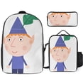 thumbnail image 1 of Ben Holly’s Little Kingdom Backpack Learning Maestro Bookbag with Symphony Lunch Organizer, 1 of 5