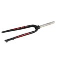 thumbnail image 3 of 26/27.5 / 29 "Aleación de Aluminio de Aleación de , 28.6mm Tipo Sin Rosca Superlight Mountain Bike Forks Forks , Letras rojas DYNWAVEMX Bicicleta de montaña frontal tenedor, 3 of 7