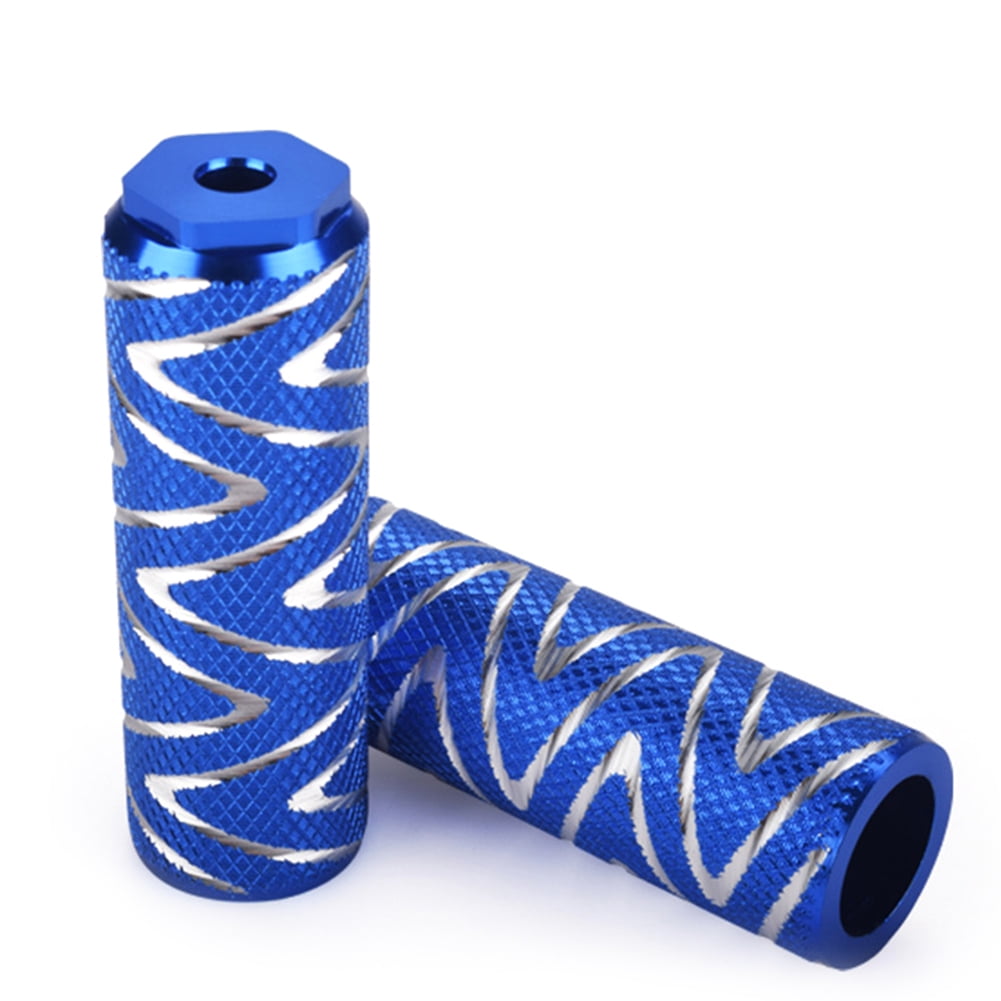 Mtb Bike Aluminum Pedal AntiSlip Front Rear Axle Footrest Foot Picks