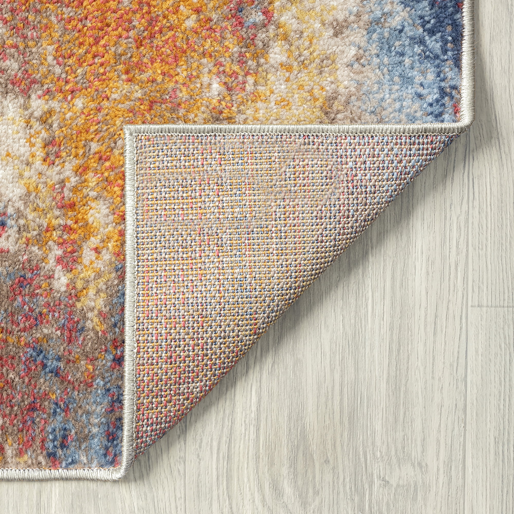 Chelsea Contemporary Abstract 2' x 3' Multicolor Polypropylene Indoor Area Rug, 2' x 3'